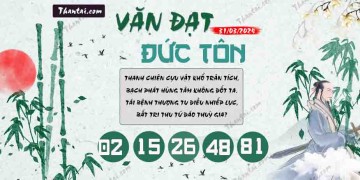 Văn Đạt Đức Tôn 31/03/2024