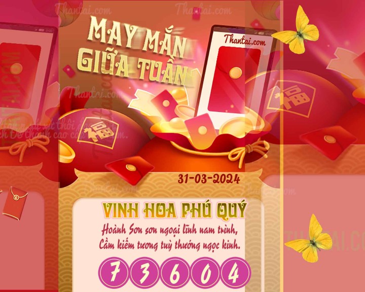 May Mắn Giữa Tuần 16/03/2024