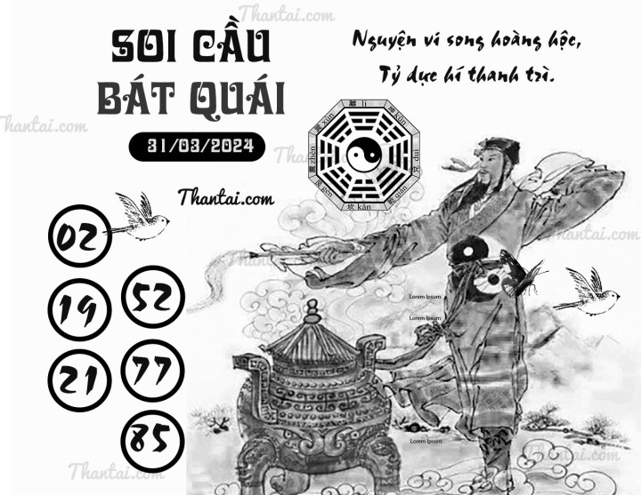 SOI CẦU BÁT QUÁI 16/03/2024