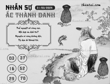 NHẪN SỰ ẮC THÀNH DANH 31/03/2024