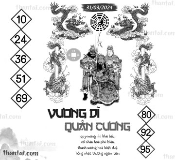 Vương Dĩ Quân Cương 31/03/2024