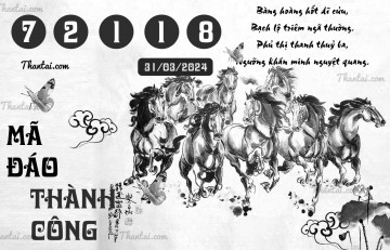 MÃ ĐÁO THÀNH CÔNG 31/03/2024