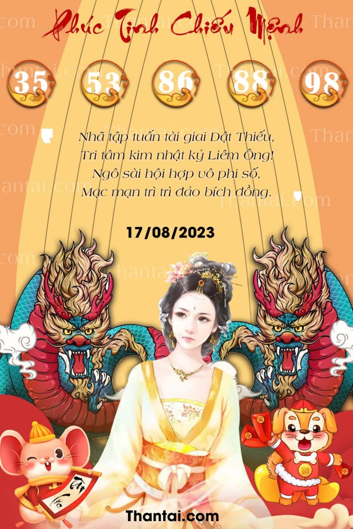 Phúc Tinh Chiếu Mệnh 02/08/2023