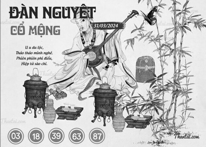 ĐÀN NGUYỆT CỔ MỘNG 16/03/2024