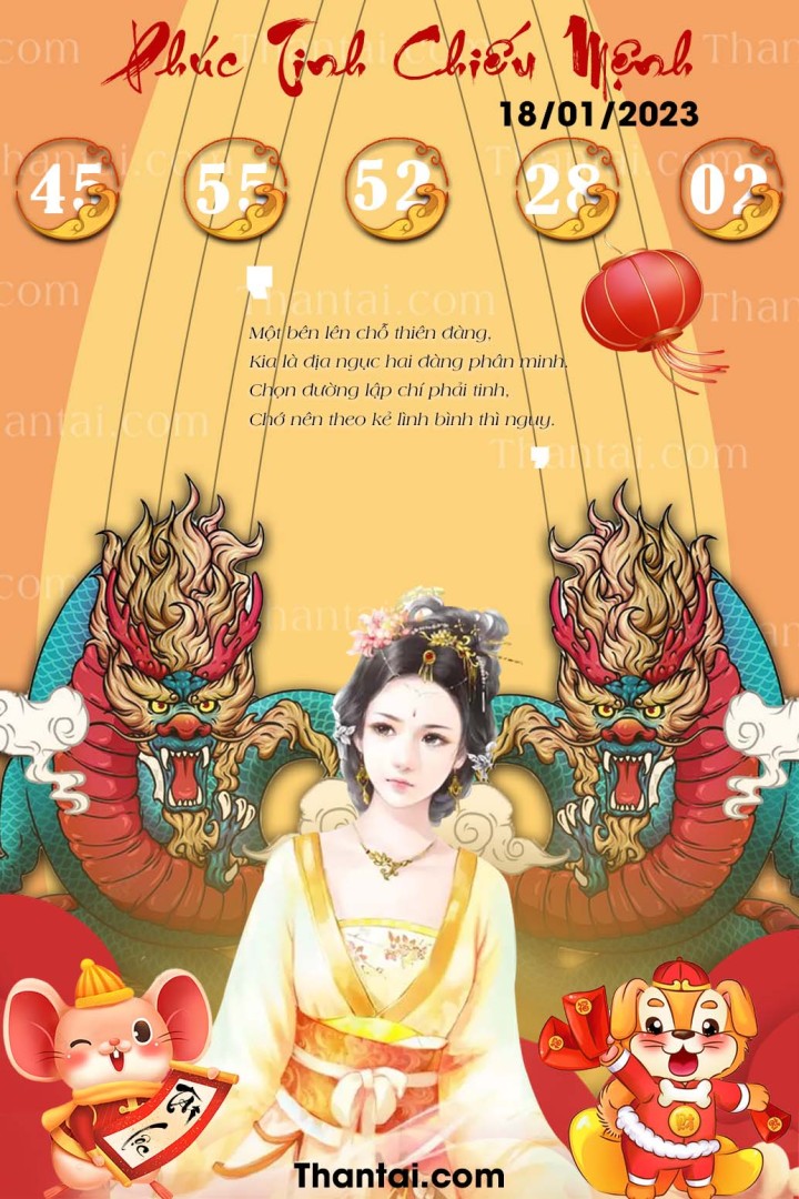 Phúc Tinh Chiếu Mệnh 03/01/2023
