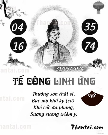 TẾ CÔNG LINH ỨNG 31/03/2024