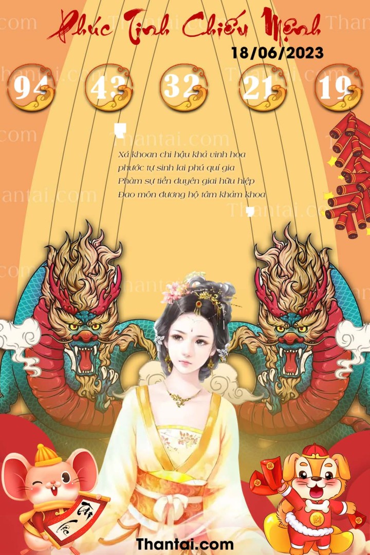 Phúc Tinh Chiếu Mệnh 03/06/2023