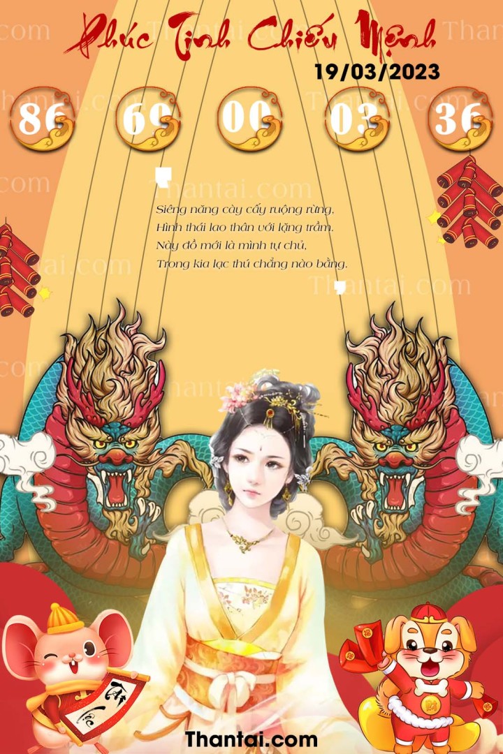 Phúc Tinh Chiếu Mệnh 04/03/2023