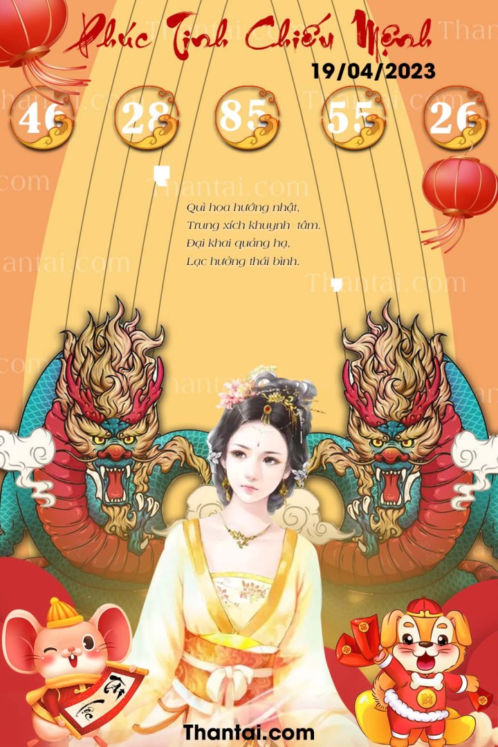 Phúc Tinh Chiếu Mệnh 04/04/2023