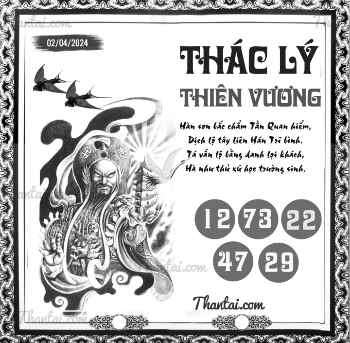 THÁC LÝ THIÊN VƯƠNG 18/03/2024