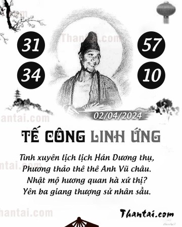 TẾ CÔNG LINH ỨNG 02/04/2024