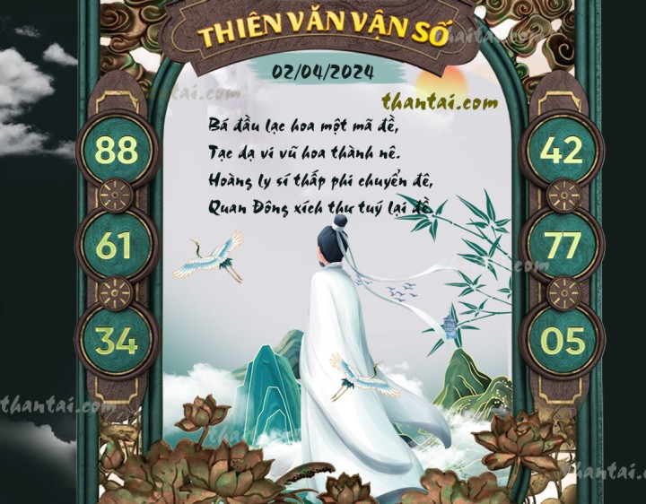 THIÊN VĂN VẬN SỐ 18/03/2024