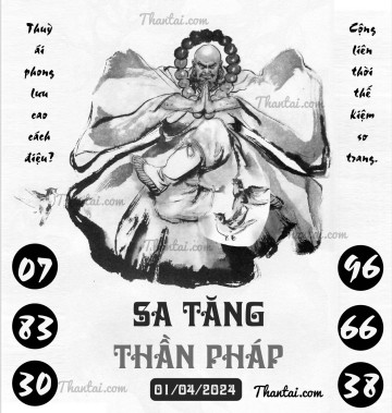 SA TĂNG THẦN PHÁP 01/04/2024