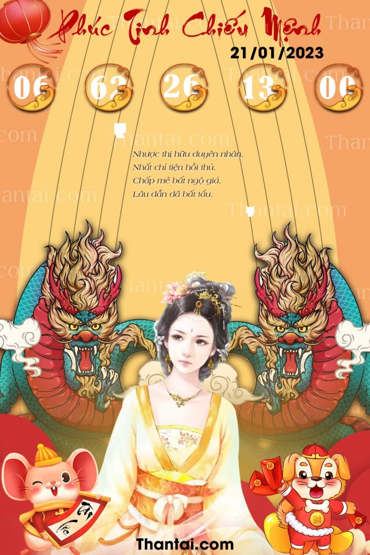 Phúc Tinh Chiếu Mệnh 06/01/2023