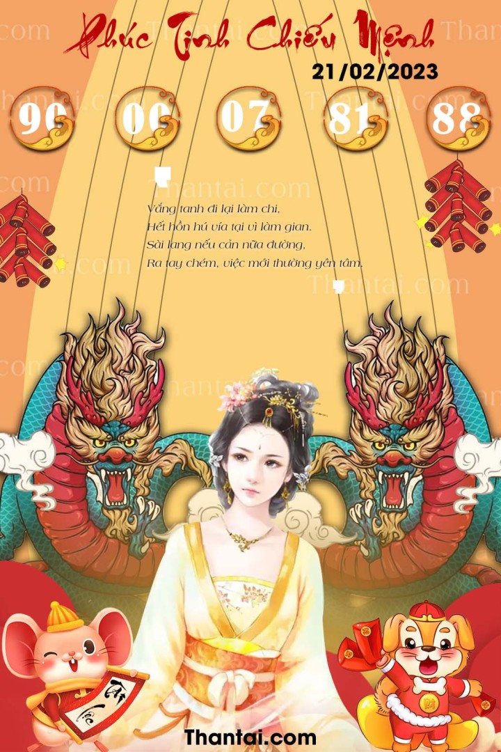 Phúc Tinh Chiếu Mệnh 06/02/2023
