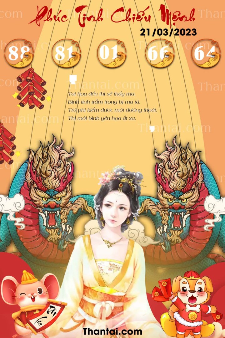 Phúc Tinh Chiếu Mệnh 06/03/2023