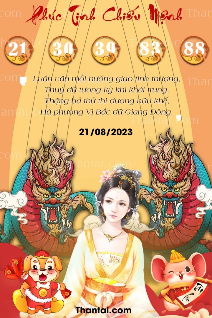 Phúc Tinh Chiếu Mệnh 06/08/2023