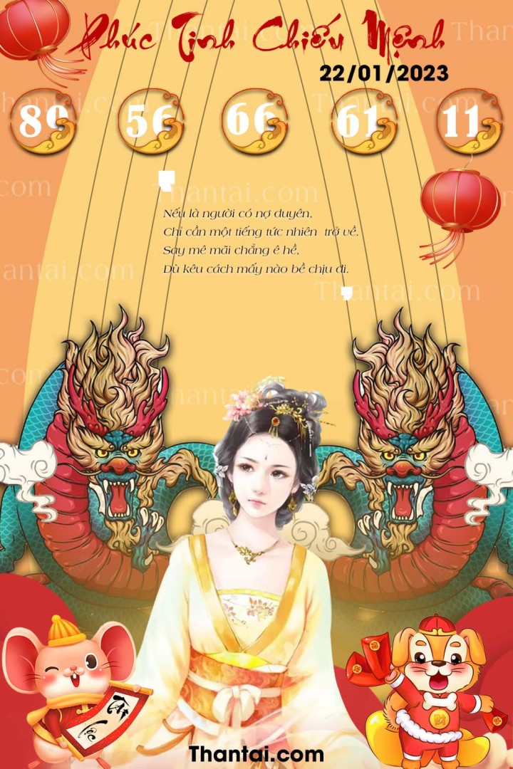 Phúc Tinh Chiếu Mệnh 07/01/2023