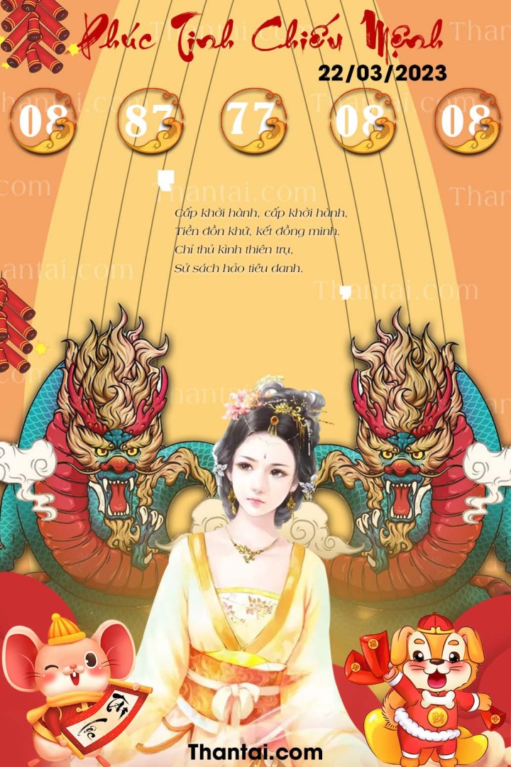Phúc Tinh Chiếu Mệnh 07/03/2023