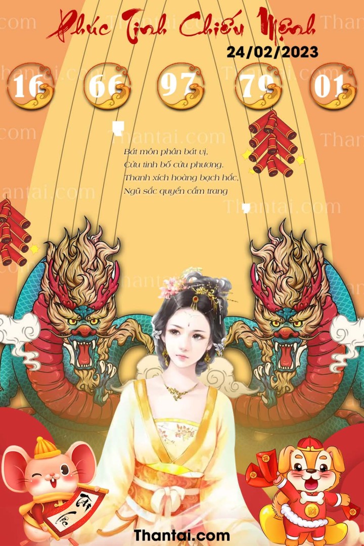 Phúc Tinh Chiếu Mệnh 09/02/2023