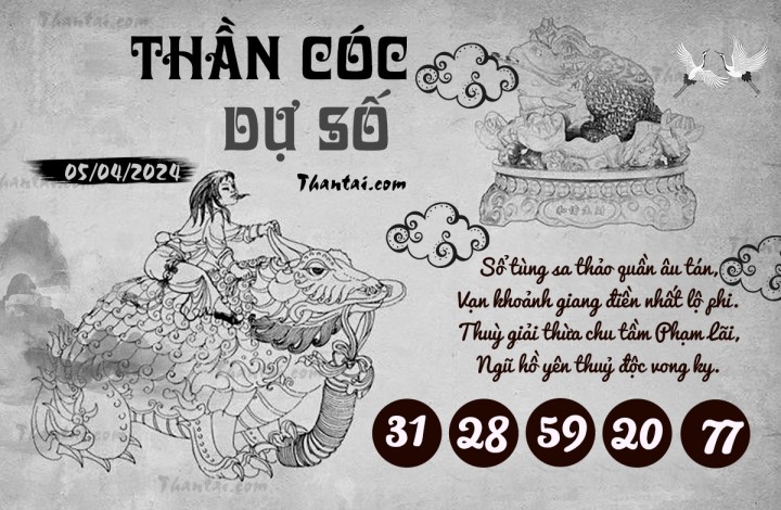 THẦN CÓC DỰ SỐ 21/03/2024