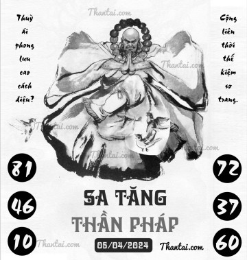 SA TĂNG THẦN PHÁP 05/04/2024