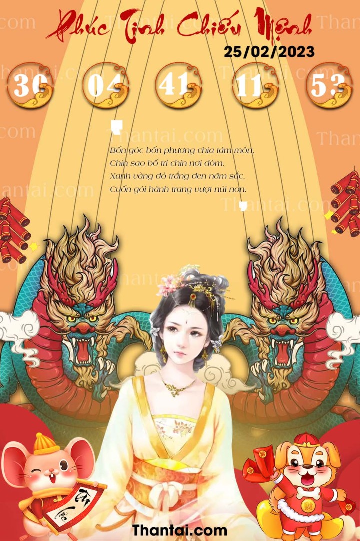Phúc Tinh Chiếu Mệnh 10/02/2023