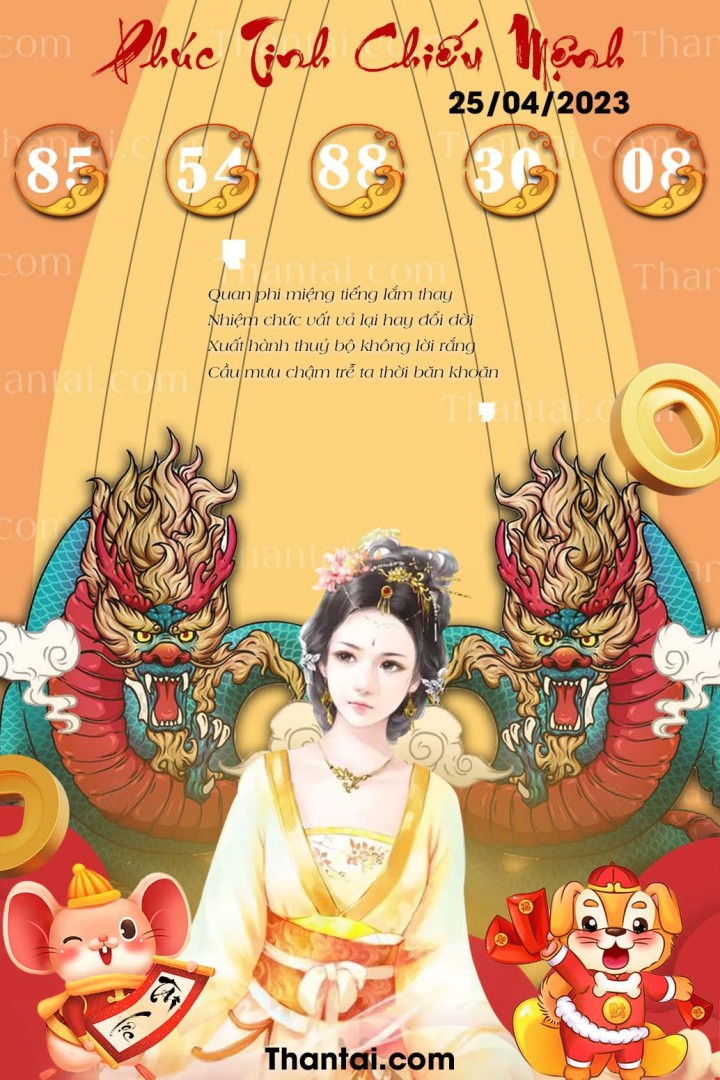 Phúc Tinh Chiếu Mệnh 10/04/2023