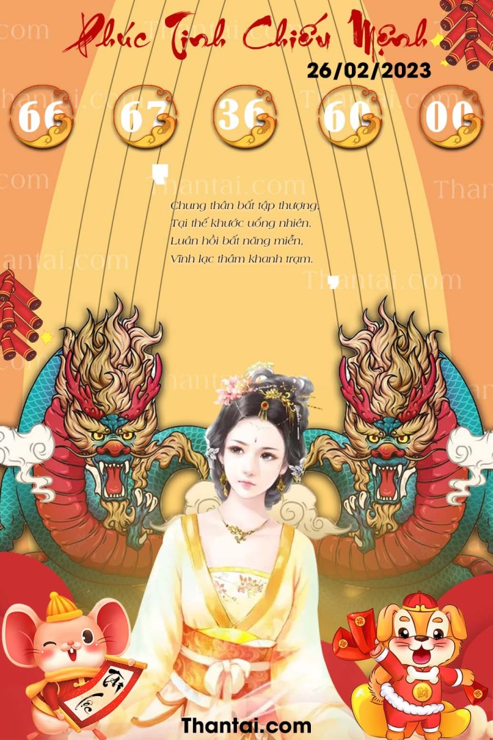 Phúc Tinh Chiếu Mệnh 11/02/2023