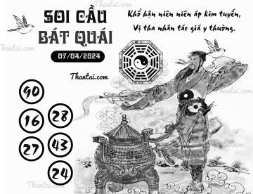 SOI CẦU BÁT QUÁI 07/04/2024