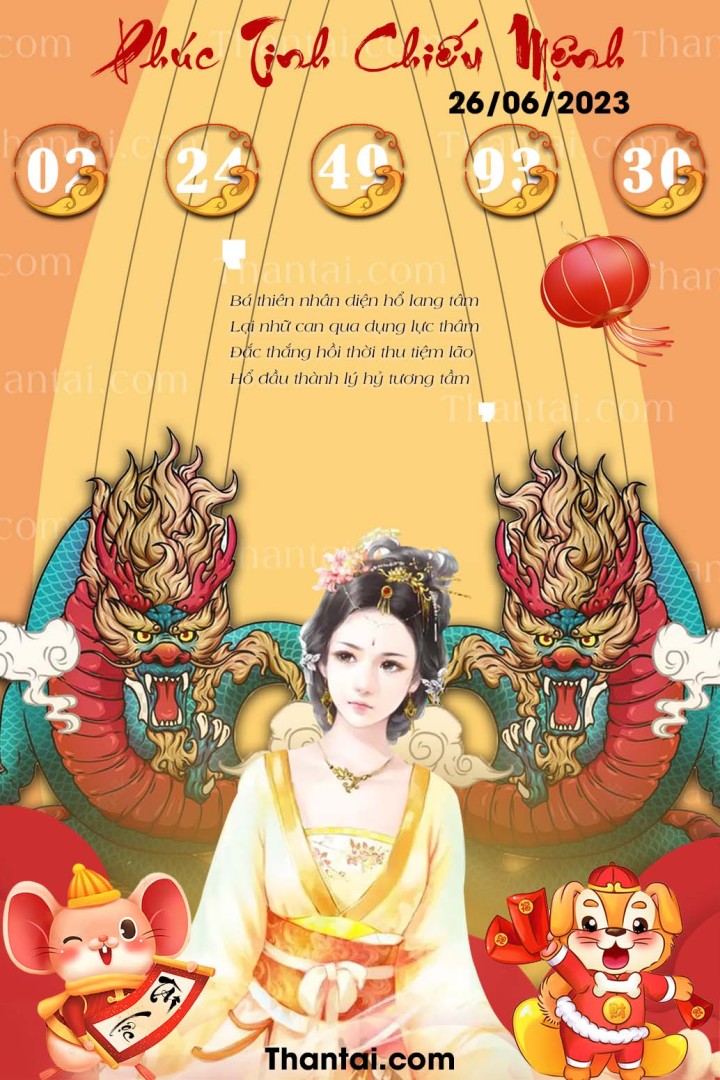 Phúc Tinh Chiếu Mệnh 11/06/2023