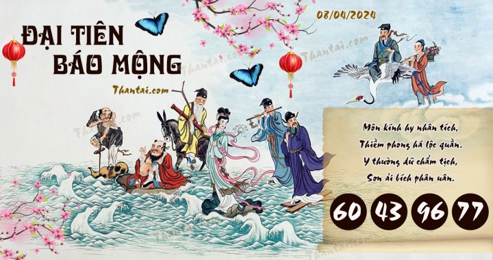 Đại Tiên Báo Mộng 24/03/2024