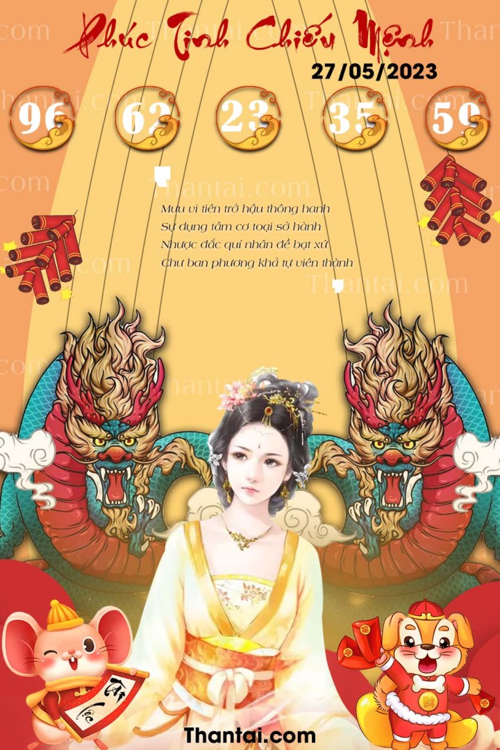 Phúc Tinh Chiếu Mệnh 12/05/2023