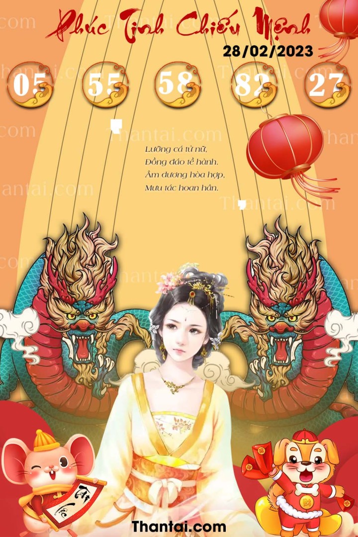 Phúc Tinh Chiếu Mệnh 13/02/2023