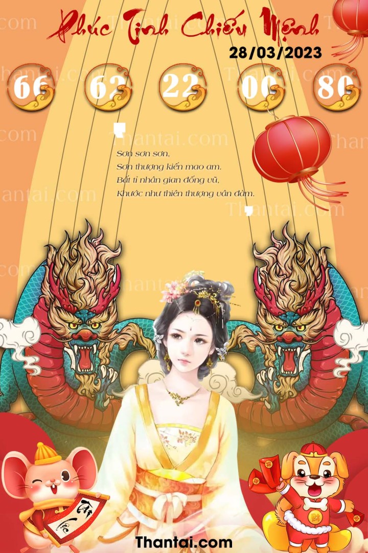 Phúc Tinh Chiếu Mệnh 13/03/2023