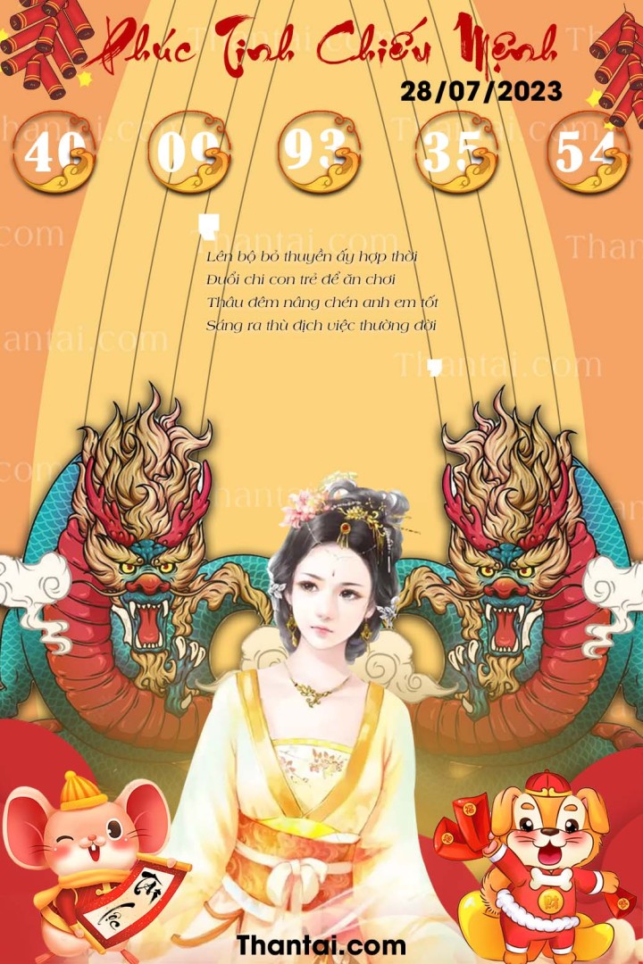 Phúc Tinh Chiếu Mệnh 13/07/2023