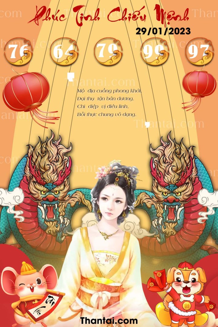 Phúc Tinh Chiếu Mệnh 14/01/2023