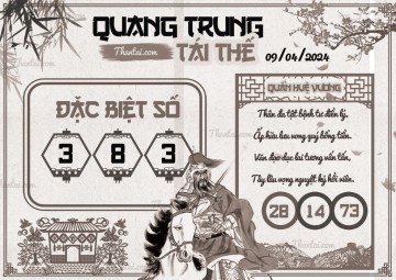 QUANG TRUNG TÁI THẾ 09/04/2024