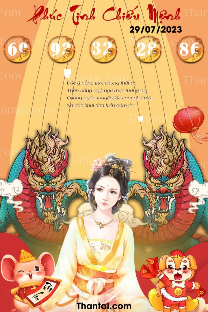 Phúc Tinh Chiếu Mệnh 14/07/2023
