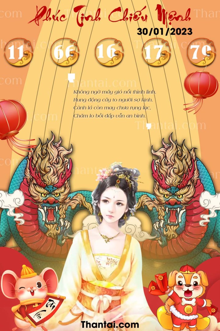 Phúc Tinh Chiếu Mệnh 15/01/2023