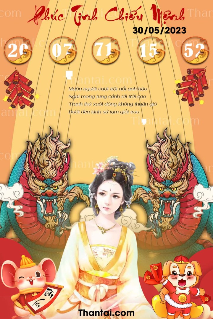 Phúc Tinh Chiếu Mệnh 15/05/2023