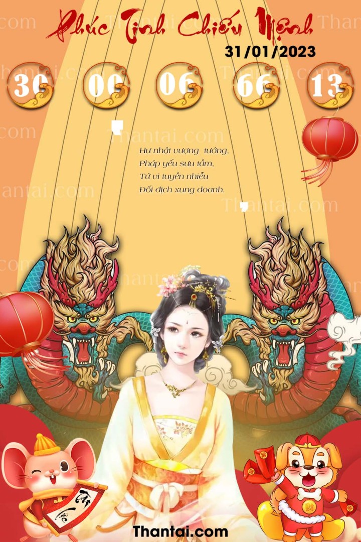 Phúc Tinh Chiếu Mệnh 16/01/2023