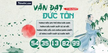 Văn Đạt Đức Tôn 11/04/2024