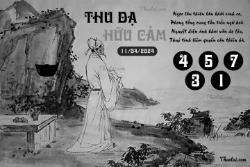 THU DẠ HỮU CẢM 11/04/2024