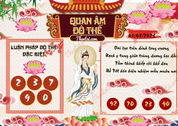 Quan Âm Độ Thế 01/08/2023