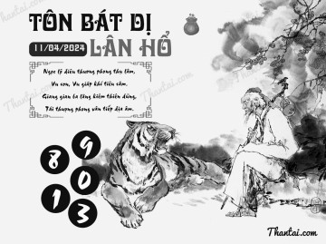 TÔN BÁT DỊ LÂN HỔ 11/04/2024