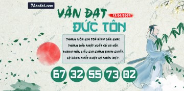 Văn Đạt Đức Tôn 12/04/2024