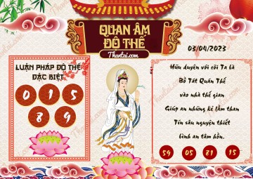 Quan Âm Độ Thế 03/04/2023