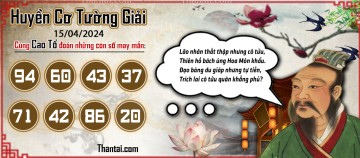 Huyền Cơ Tường Giải 15/04/2024