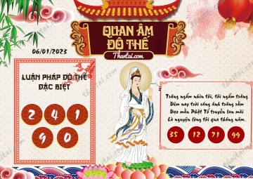 Quan Âm Độ Thế 06/01/2023